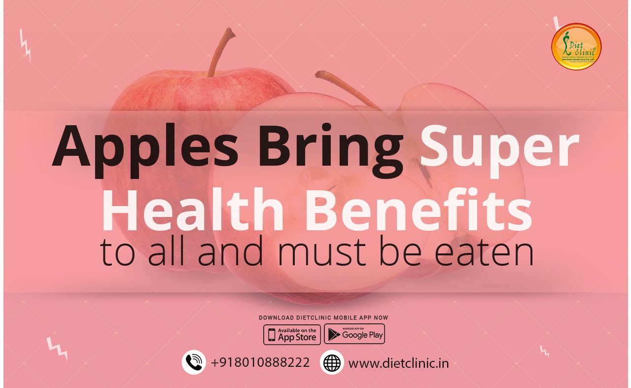 Apples bring super health benefits to all and must be eaten